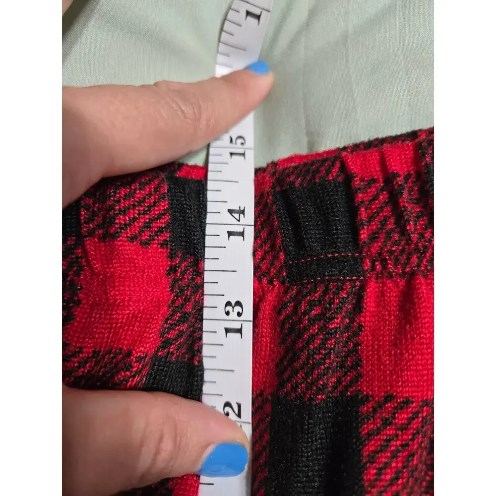 Unknown brand large women's red and black pajama pants